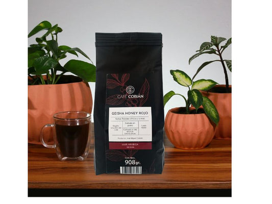 Café de especialidad Honey Rojo Geisha