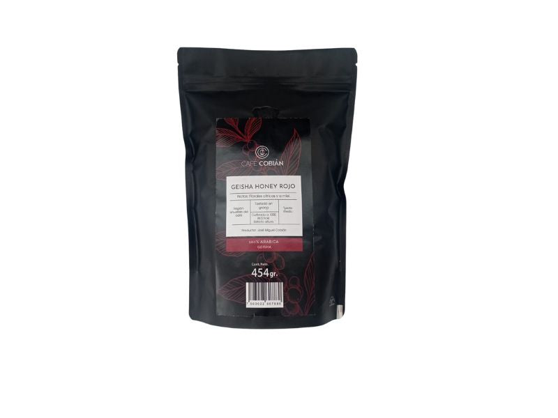 Café de especialidad Honey Rojo Geisha