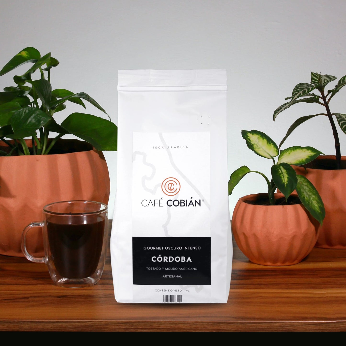 Café Gourmet Córdoba Tueste Oscuro Intenso